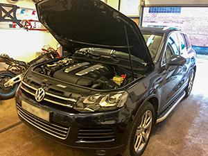 Чип тюнинг VW Touareg 4.2 TDI 340hp Tiptronic Stage1